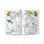 Книга розмальовка "Кольорованка. Фрукти" (Crystal Book)