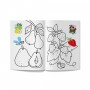 Книга розмальовка "Кольорованка. Фрукти" (Crystal Book)