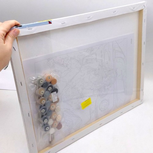 Картина по номерам "Единение с природой" 40*50 см (Оптифрост)