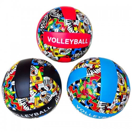 Мяч волейбольный "Music" PU (ГОЛУБОЙ) (МІС)