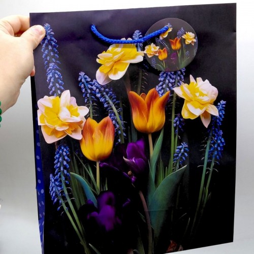 Пакет бумажный 26х32х12 см (Art studio of Happiness)