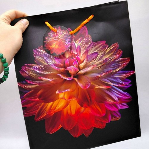 Пакет бумажный 26х32х12 см (Art studio of Happiness)