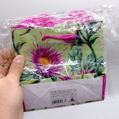 Пакет паперовий 5 шт в пакуванні 16х16х7 см (Art studio of Happiness)