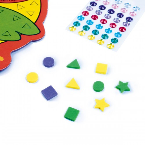 Набір для творчості зі мʼякою мозаїкою та стразами "Містичні сови" (Vladi Toys)