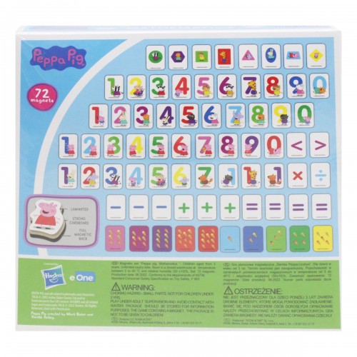 Набір магнітів "Свинка Пеппа: Математика" (MiC)