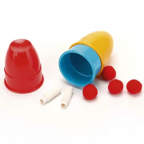 Гра настільна, набір для фокусу. Магічна колекція. Зникаючі мʼячі (Vladi Toys)