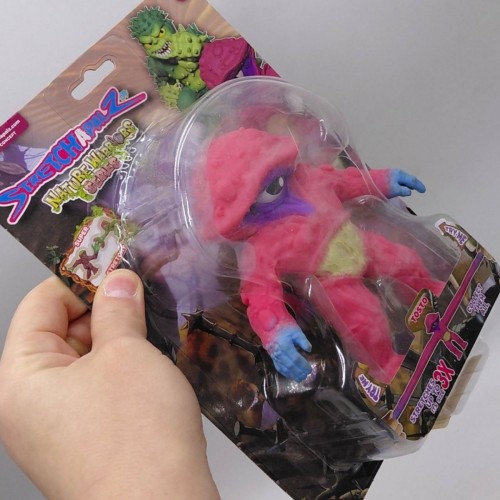 Іграшка-тягнучка Стрейчапалз 14см, серія Nature Warriors (Нейчер воріерс) TOSTO (MiC)