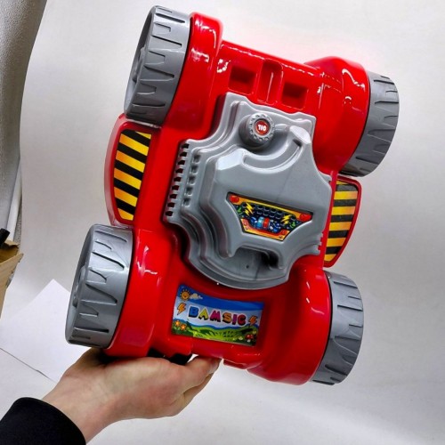 Набор детский "Газонокосилка с каской" (СЕРАЯ) (Bamsic)