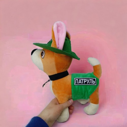Мягкая игрушка "Щенячий патруль. Трекер", 35 см (Nikopol)