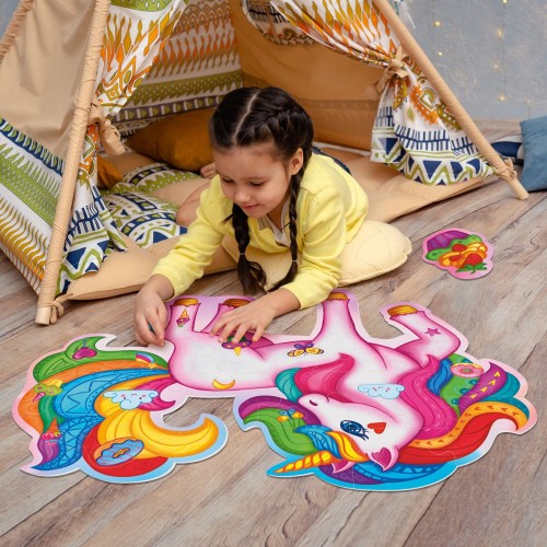 Пазл напольный "Волшебный единорог" (укр) (RoterKafer)