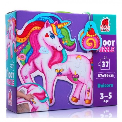 Пазл напольный "Волшебный единорог" (укр) (RoterKafer)