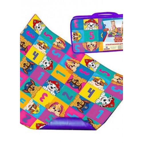 Мягкий коврик для игры и развития "Щенячий патруль" 95 х 95 см (MiC)