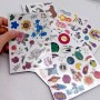 Татуювання-перебивки, тимчасові, "Дикі тварини" (1 аркуш) (Експрес Удачі)