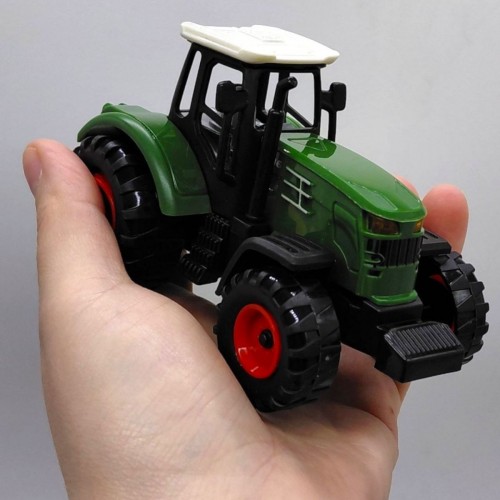 Трактор (размер: 12.5х7х7.5 см, в коробке) (MiC)