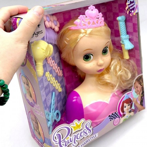 Манекен для зачісок (гребінець, аксесуари) в коробці (MiC)