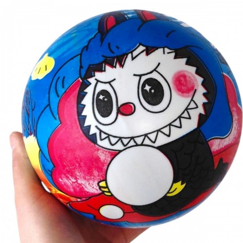 Мяч резиновый, 9", 60 грамм (микс видов) (MiC)