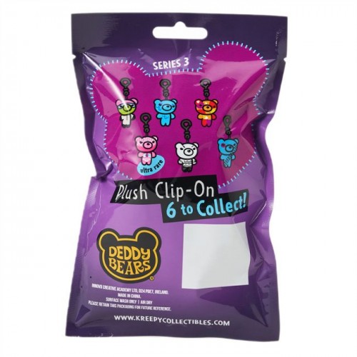 DEDDY BEARS іграшка-сюрприз плюшева з кліпсою Серія-3 (ROBLOX) (Deddy Bears)