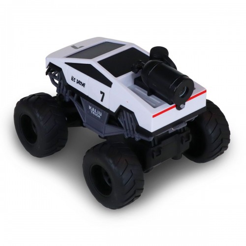 Автомобиль SPRAY CAR на радиоуправлении – CYBER RIDE (белый, 1:24, 2.4 ГГц, акум. 3,7 V, выхлопная пара) (KS Drive)