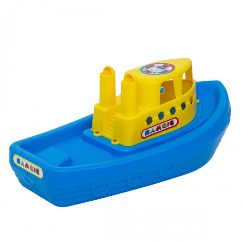 Кораблик "Баркас" (СИНЬО-ЖОВТИЙ) (Bamsic)