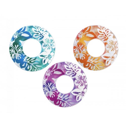 Детский надувной круг (РОЗОВЫЙ) от 9 лет (Intex)