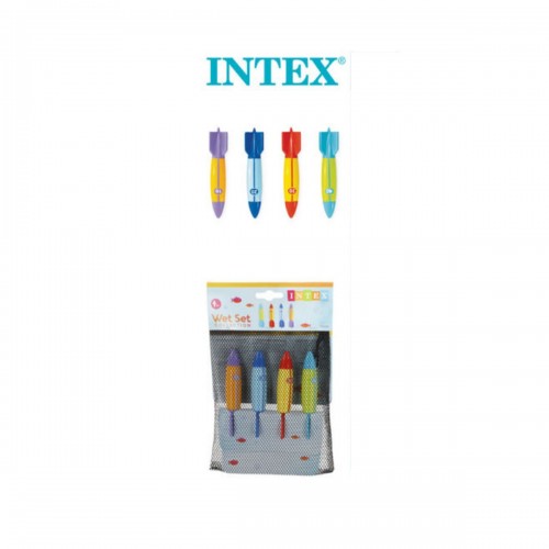 Набор для ныряния (возраст 6+) 4 цвета (Intex)