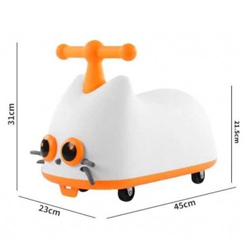 Біговел-толокар "White" (муз.світ) (MiC)