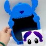 Планшет для рисования "STITCH" цветной, стилус, блокировка экрана, стирание, в коробке (СИНИЙ) (MiC)