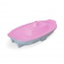 Песочница "Корабль" светло-розовый/светло-серый (Doloni)