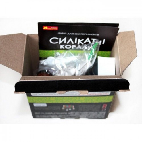 Набір для експериментів. Силікатні корали (Ранок)