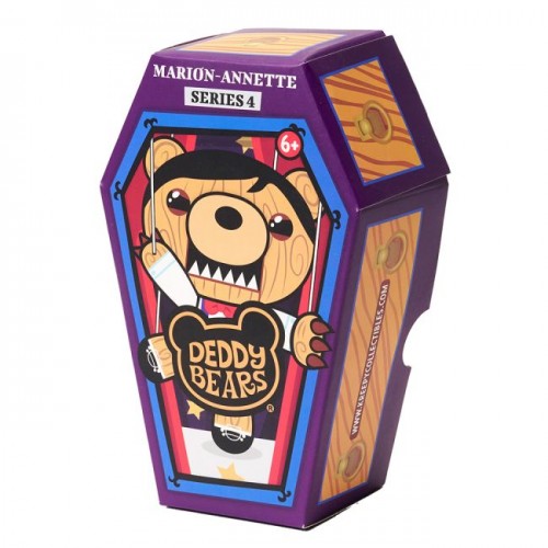Плюшевая коллекционная игрушка "DEDDY BEARS" SERIES 4 (ФИОЛЕТОВЫЙ) (Deddy Bears)