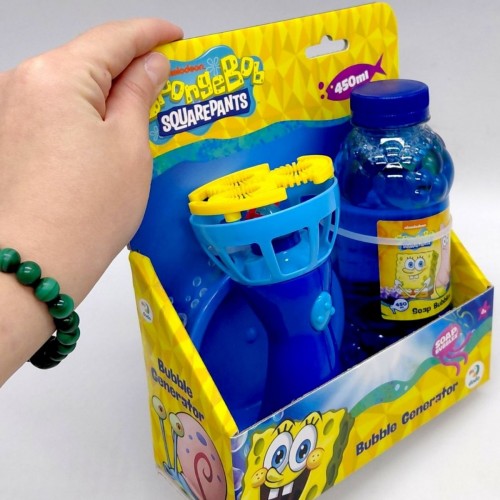 Генератор пузырей Sponge Bob объем 450 мл. (Dodo)