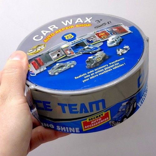 Паркінг "Автомайстерня" з металевою машинкою (КОМАНДА ПОЛІЦЕЙСЬКИХ) (MiC)