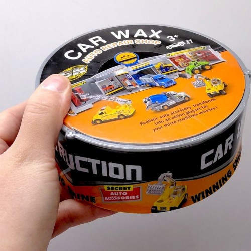 Паркінг "Автомайстерня" з металевою машинкою (КОМАНДА БУДІВЕЛЬНИКІВ) (MiC)