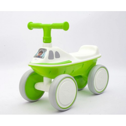 Велобег JOY 4-х колесный (колеса PU, рама пластик, озвучивание и подсветка) (JOY)