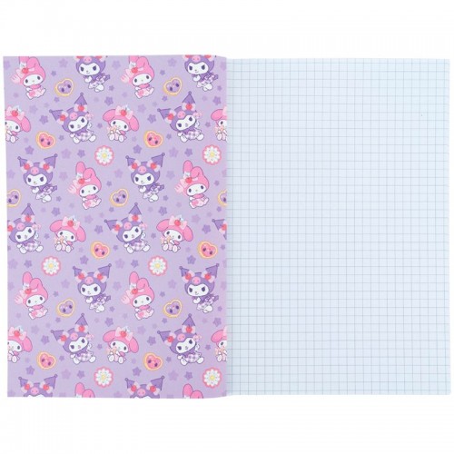 Блокнот м'яка обкл. А5, 40 арк., клітинка, HK-1 (Kite)