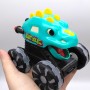 Инерционная машинка "DinoCar: Press&Go" (ЖЕЛТАЯ) (MiC)
