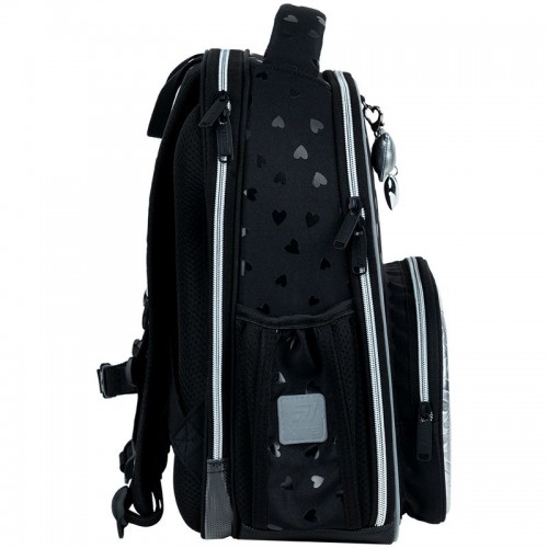 Рюкзак Kite Education каркасный 556 Black&Silver (Kite)
