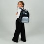 Рюкзак Kite Education каркасный 556 Black&Silver (Kite)