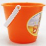 Ведро детское "Пляжные развлечения", оранжевое (Maximus)