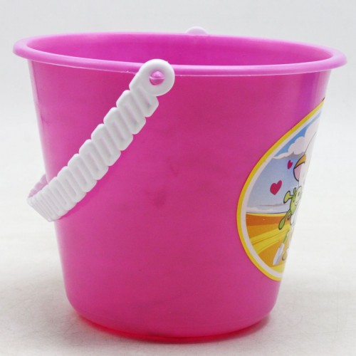 Ведро детское "Пляжные развлечения", розовый (Maximus)