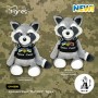 Мягкая игрушка "Енот Патриот", СЕРЫЙ (TIGRES)