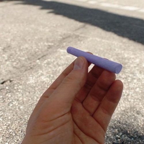 Мел маленький, круглый - 8 штук (разноцветный) (Strateg)