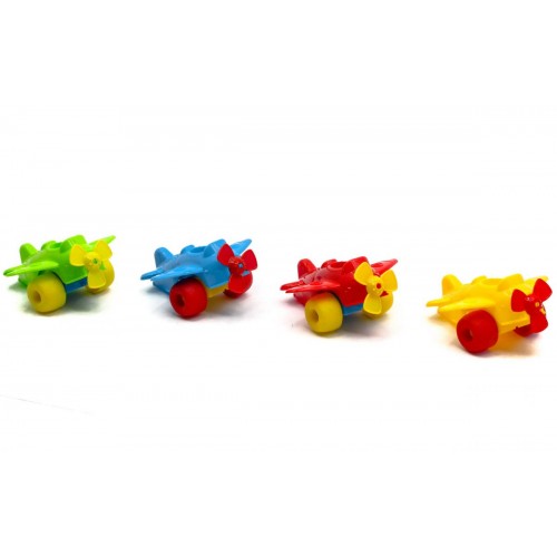 Каталка-конструктор "Mega Літачок" (ЖОВТИЙ) (Maximus)