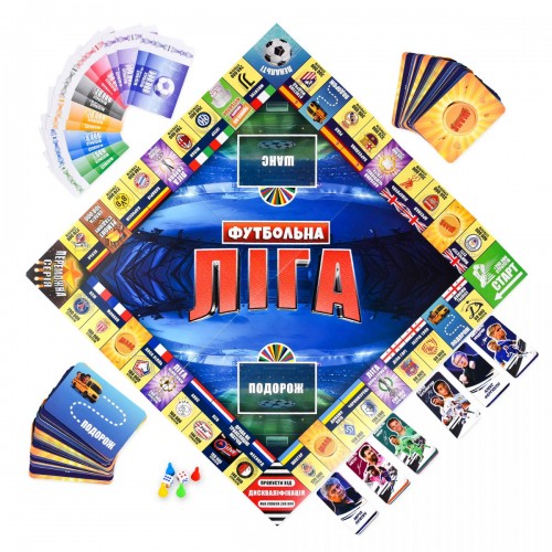 Настільна гра "Футбольна Ліга" (укр) (Strateg)