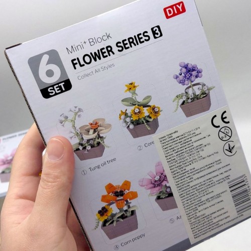 КОНСТРУКТОР MINI BLOCK "FLOWER SERIES" (ВИД 5) (Dr.Star)