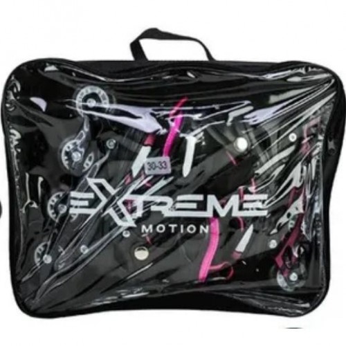 Роликові ковзани, розмір S (30-33) колеса PU 1 світло (у сумці 38*7*31 см) (MiC)