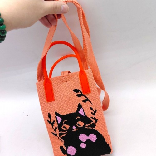 Дитяча сумочка "Кошеня" 18х12см (ПОМАРАНЧЕВА) (MiC)