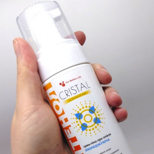 Пантенол с охлаждающим эффектом Cristal 150 мл (for better life)
