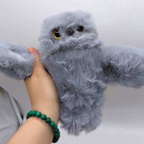 Інтерактивна іграшка (повторюшка) "MIRUMI \ МІРУМІ" - СОВА (СІРИЙ) (MiC)