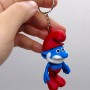 Брелок (3d печать) "SMURF Papa \ Смурф", 7.5 см (MiC)